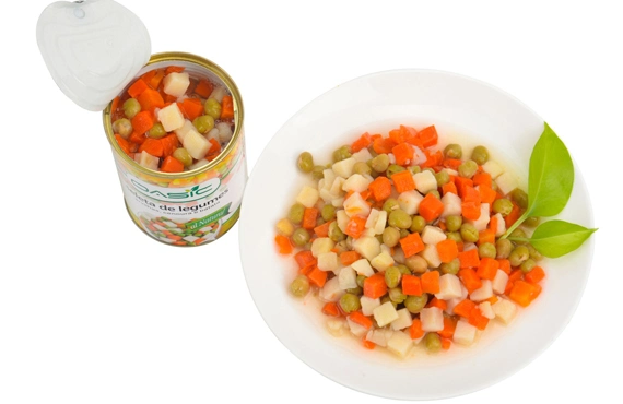Vegetable Canned Mix Vegetables (Green Pea+Carrot)