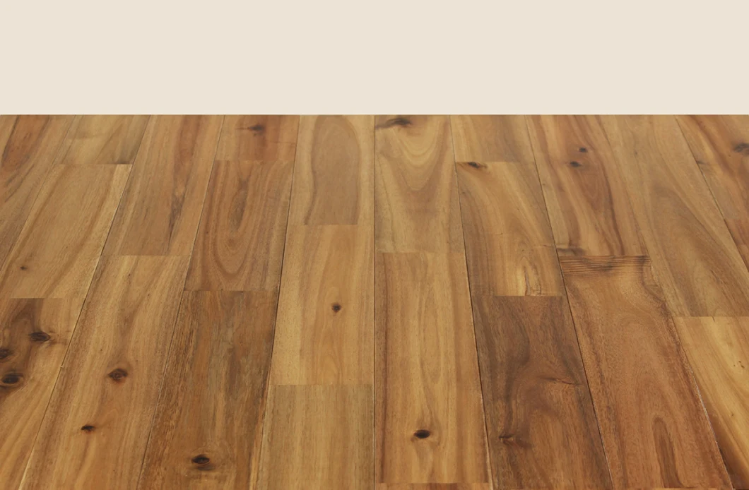 Big Leaf Acacia/ Small Leaf Acacia Solid Wood Flooring with Knots / Without Knots