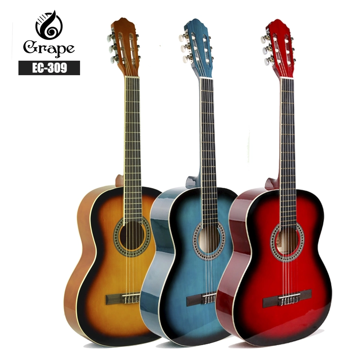 Electric Acoustic Nylon Guitar Quality Cheap Price Beginner Classical Guitar