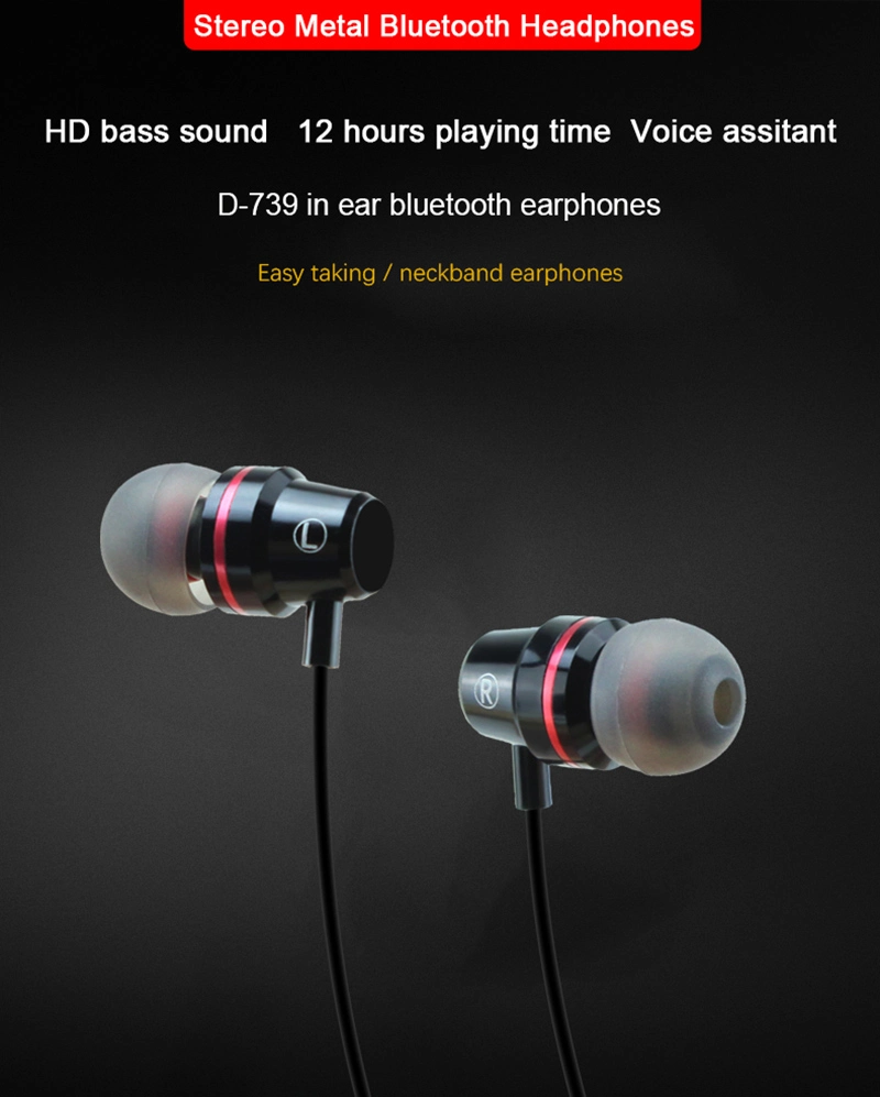 High Quality Stereo Guitar Mix Earphones Wireless Bluetooth Headsets