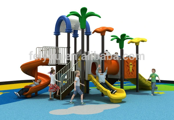 2014 LLDPE Outdoor Playground Backyard Play Structure Soft Play Structures Children Play Structure