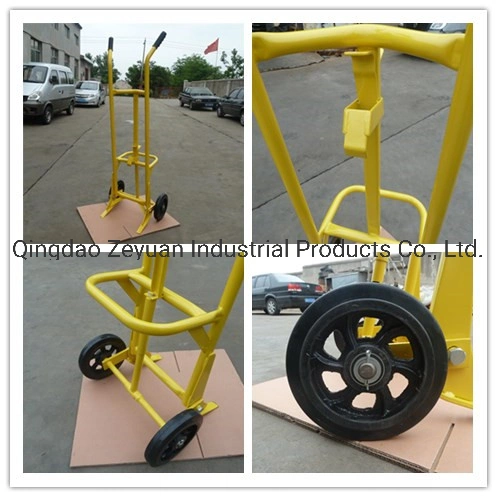 Heavy Duty Cheap Price Four Wheel Moving Oil Drum Cart Drum Trolley