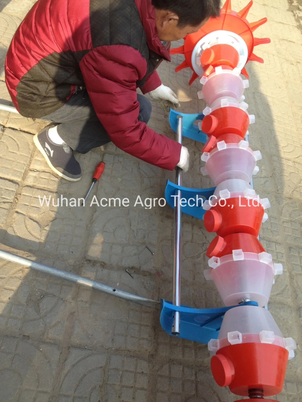 Hand Operated 8-10line Rice Drum Seeder with Factory Direct Price for Sale