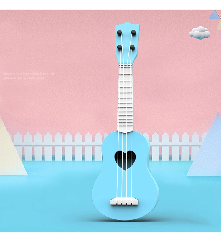 Early Childhood Education Musical Instrument Simulation Ukulele Can Play Toy Guitar Four-String Musical Toy
