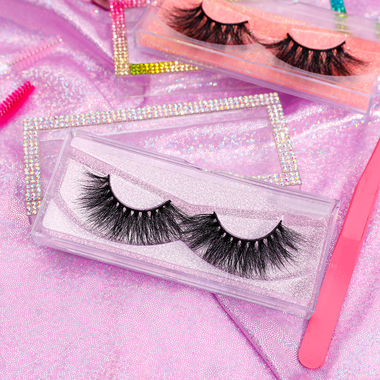 Free Sample The Most Popular Wholesale Strip Lash with Private Label Custom Packaging Box Handmade