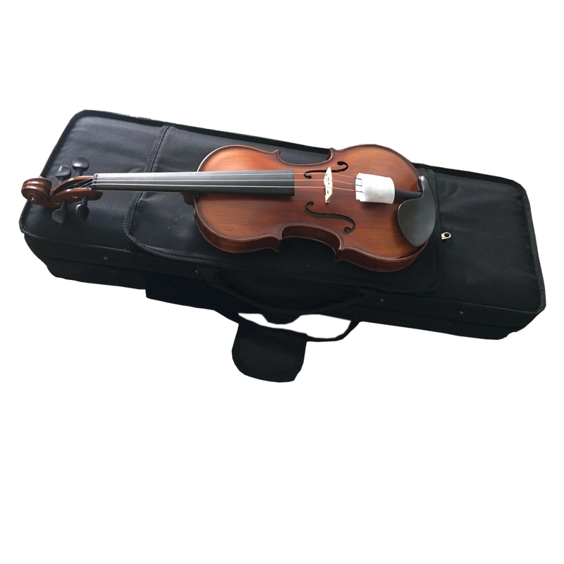 Musical Instrument Half Handmade Professional Flame Maple Violin