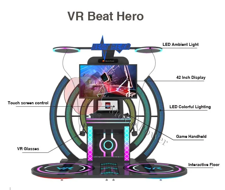 9d Musical Instruments Vr Video Games Dance Arcade Machine