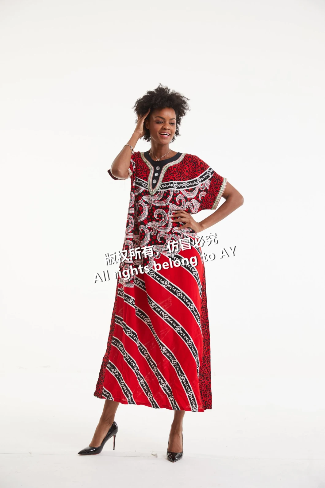 African Kitenge Dress Designs Womens Kaftans African Clothes Online in China Supplier