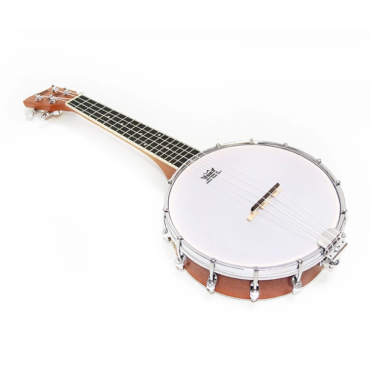 Wholesale Musical Instruments Electric Banjo Ukulele, Tenor Concert 4 String Ukulele Banjo