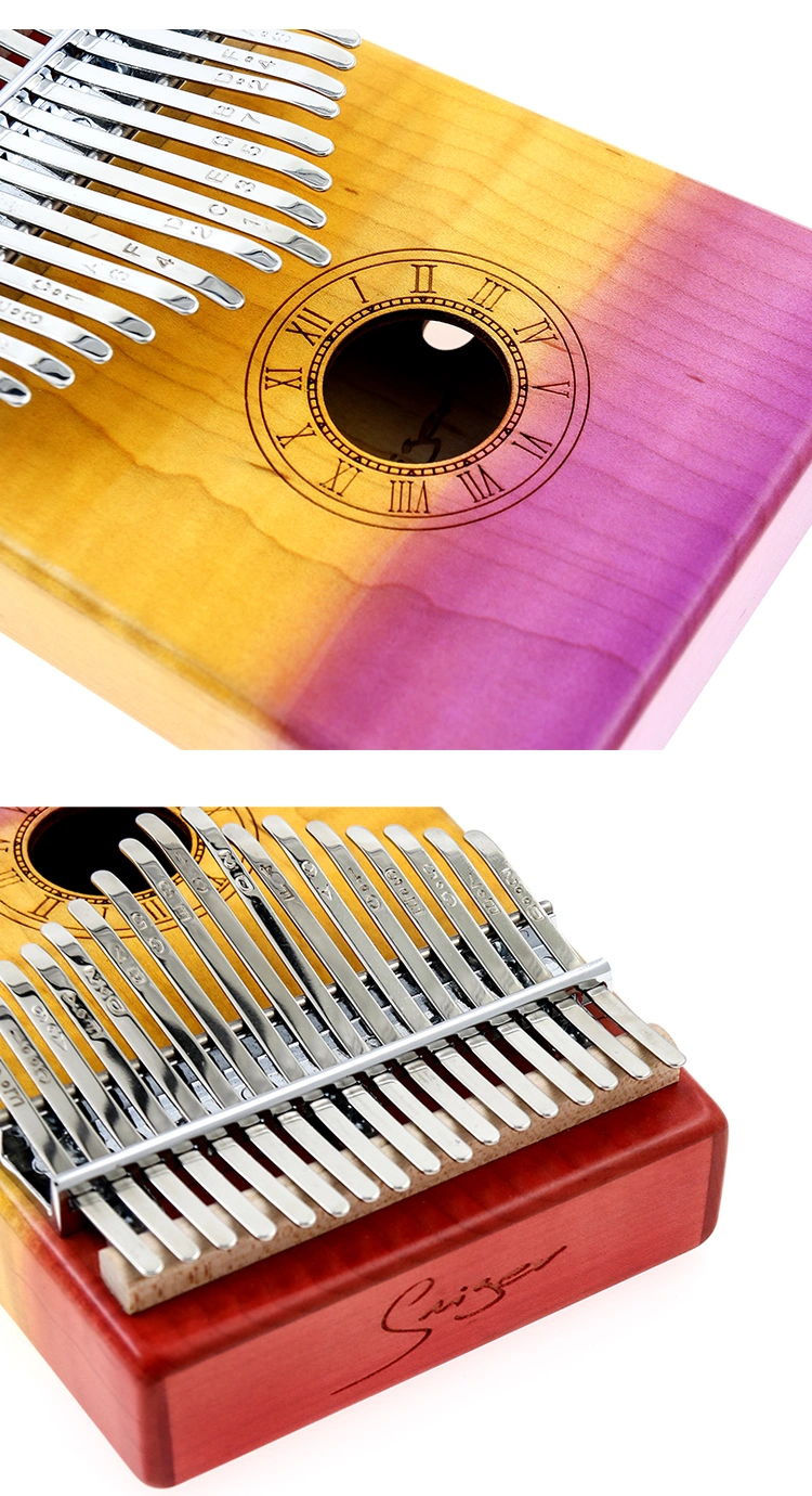 Hot Sale Musical Instruments Colorful Thumb Piano Kalimba