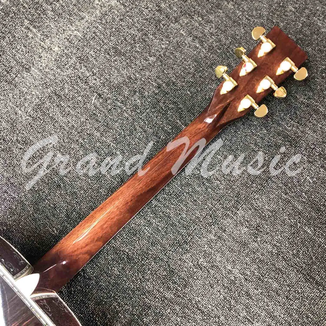 Custom Grand Aaaa All Solid Gd100 Deluxe Acoustic Guitar Accept Guitar Customization