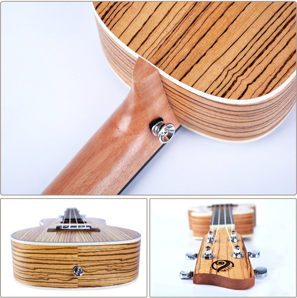 Factory Ukulele Manufacturers Wooden Guitar Tenor Ukulele