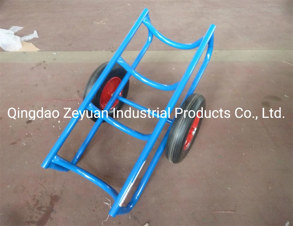 China Manufacturer Steel Oil Drum Tool Cart Trolley