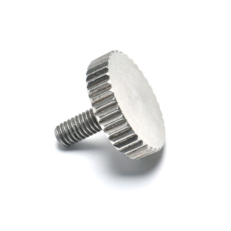 China Thumb Screws Stainless Steel Knurled Thin Thumb Screws