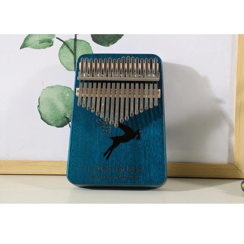 Wooden Kalimba 17 Keys Thumb Piano Toy for Kids 2 Years up  Educational Music Learning Toy with Waterproof Case for Children Baby Boys Girls