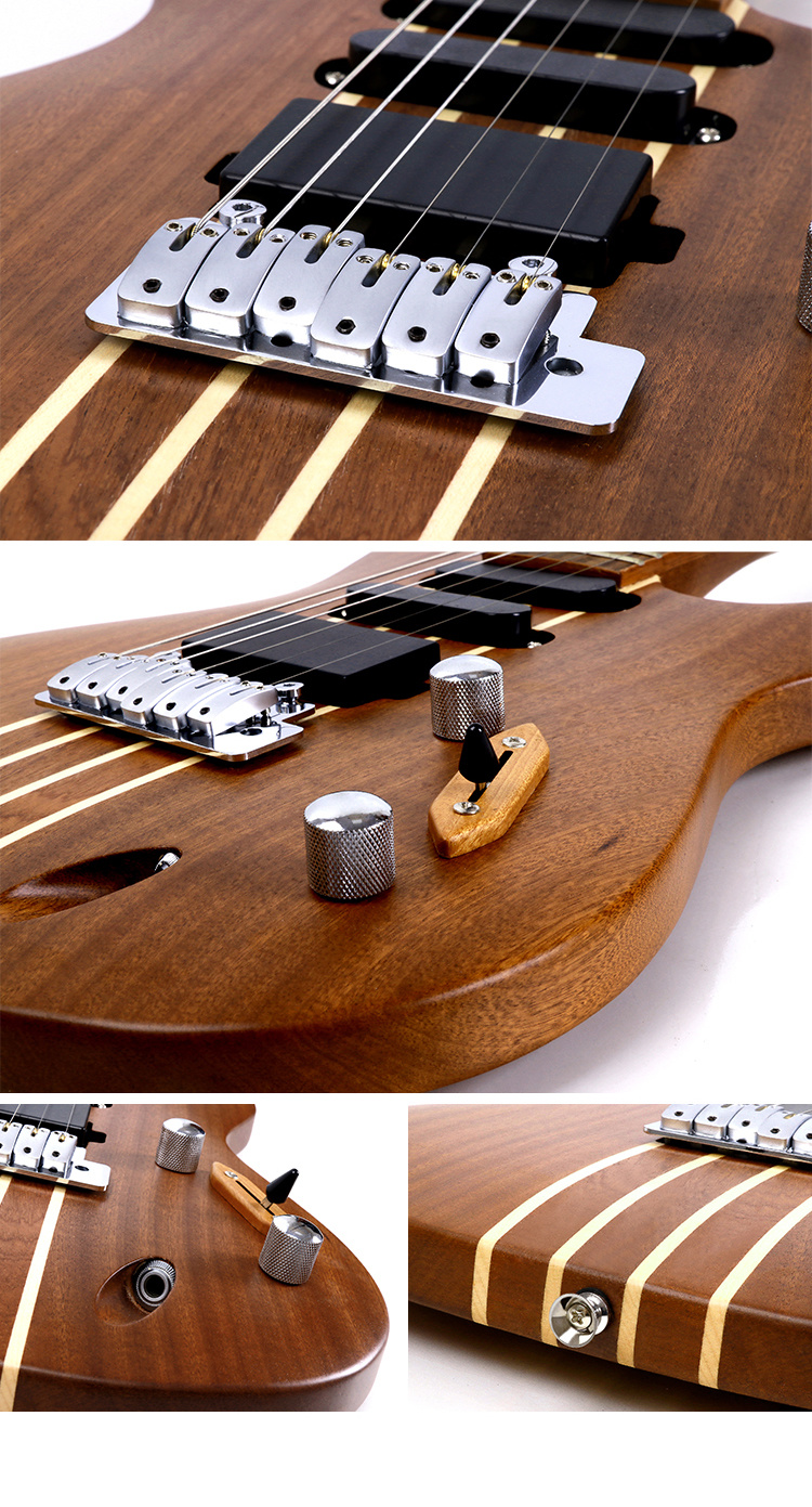 Chinese Factory Professional Customized Production of Mahogany Electric Guitar