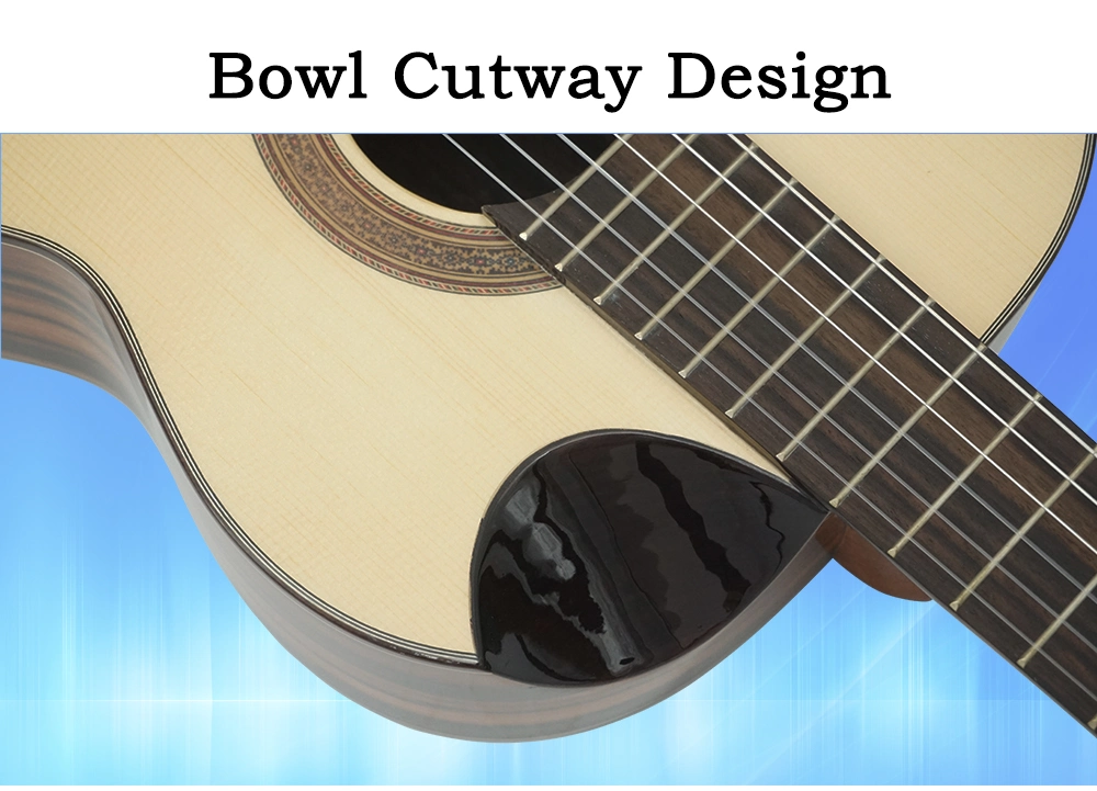 New Design Cutway Classical Guitar From Aiersi Factory