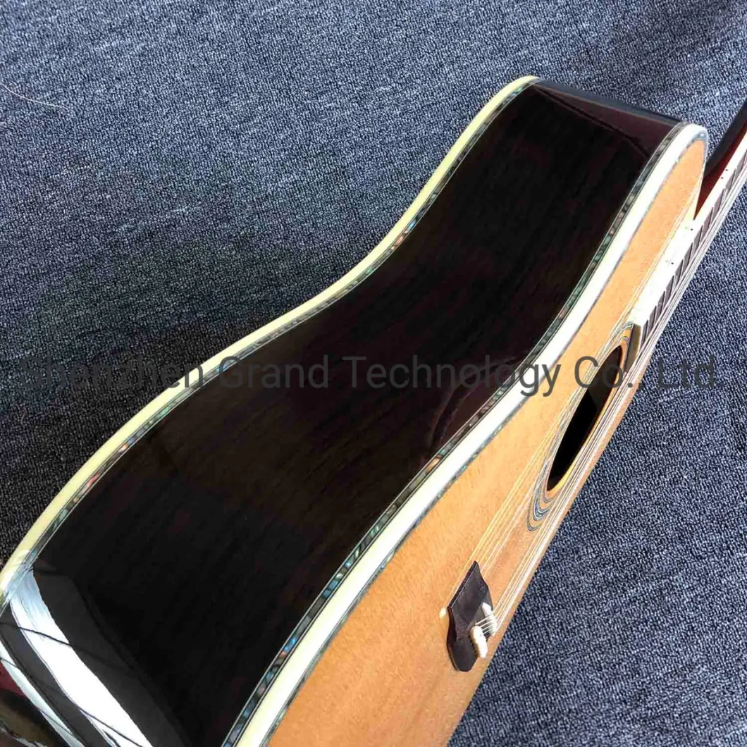 Custom Solid Cedar Top 41 Inch D Barrel Type 45s Series Acoustic Electric Guitar