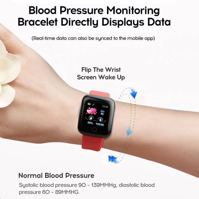 116 Promotive Gifts Smart Bracelet Heart Rate Monitor Gifts with Paper Gifts Box Smart Bracelet