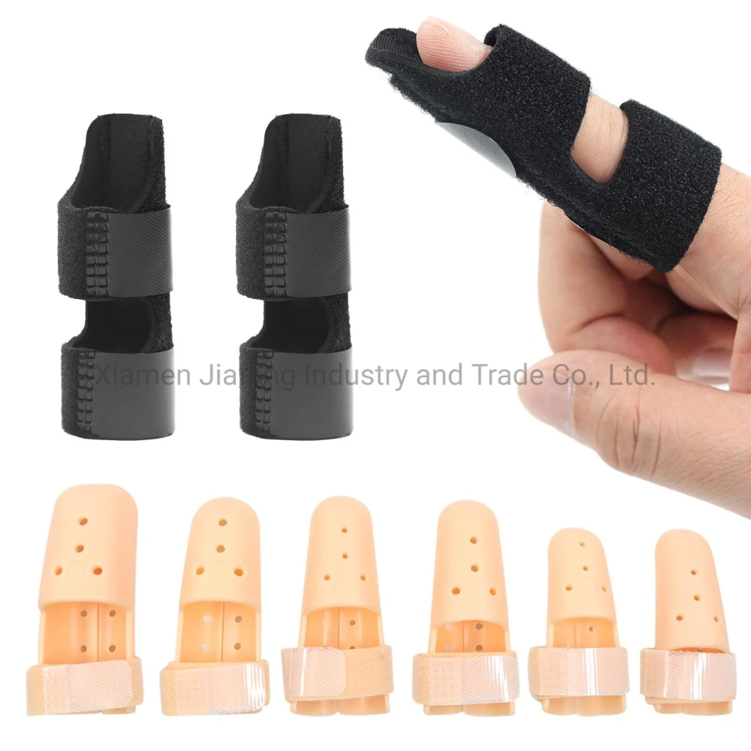 Sports Finger Protector Plastic Fracture Finger Stabilizer Medical Finger Splint for Finger Recovery