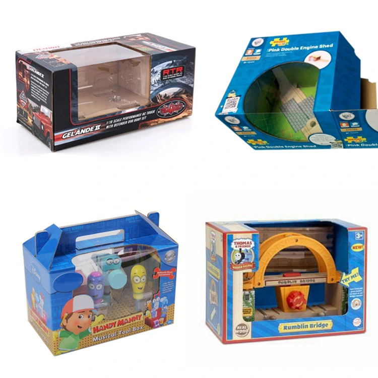 Custom Kraft Handmade Toy Games Paper Packaging Box