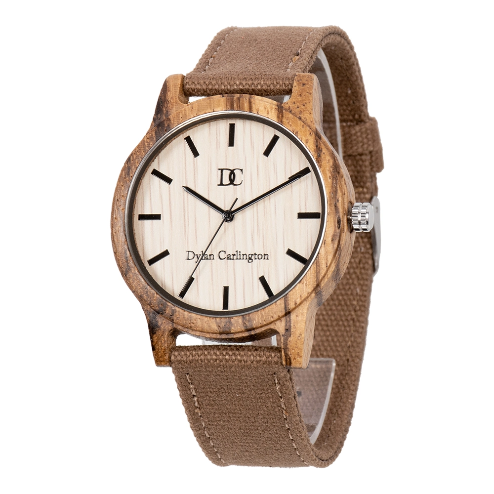 Cheap Price Christmas Gift Lover's Wooden Watch Couple Watch with Gift Box