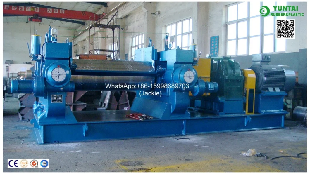 26 Inches Harden Tooth Gearbox Rubber Sheeting Mill