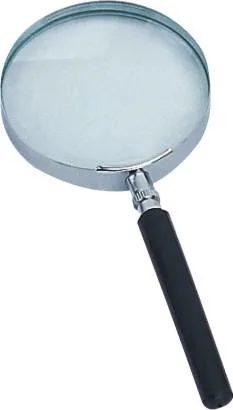 Traditional Hand-Held Magnifier for Reading Cheap Magnifying Glass