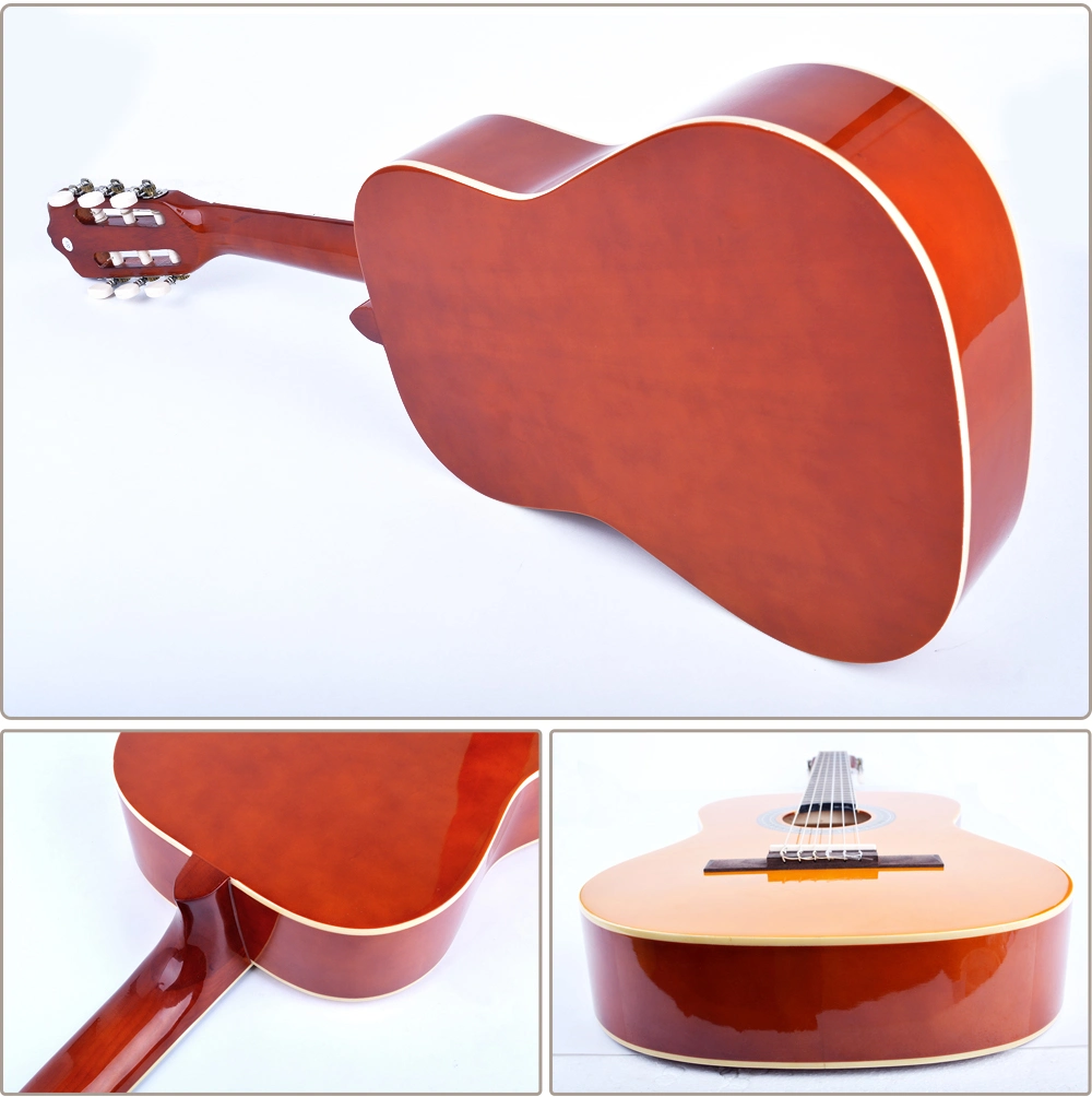 Electric Acoustic Nylon Guitar Quality Cheap Price Beginner Classical Guitar