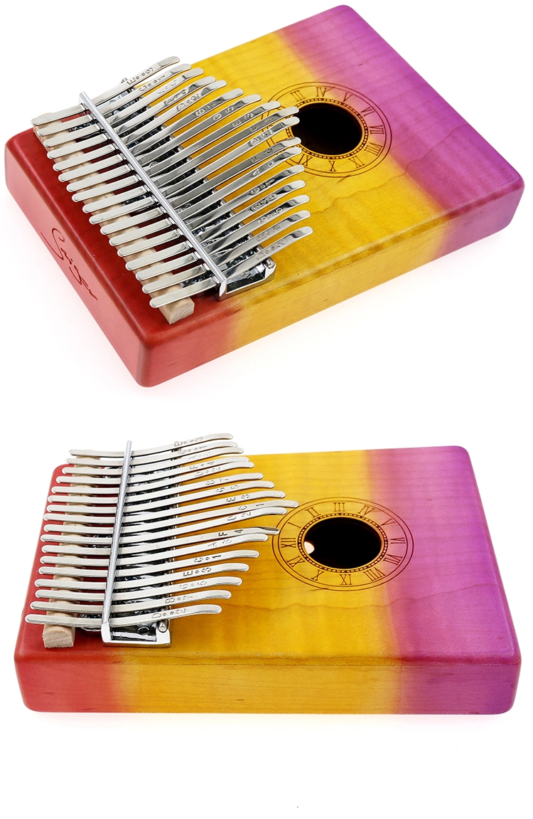 Hot Sale Musical Instruments Colorful Thumb Piano Kalimba