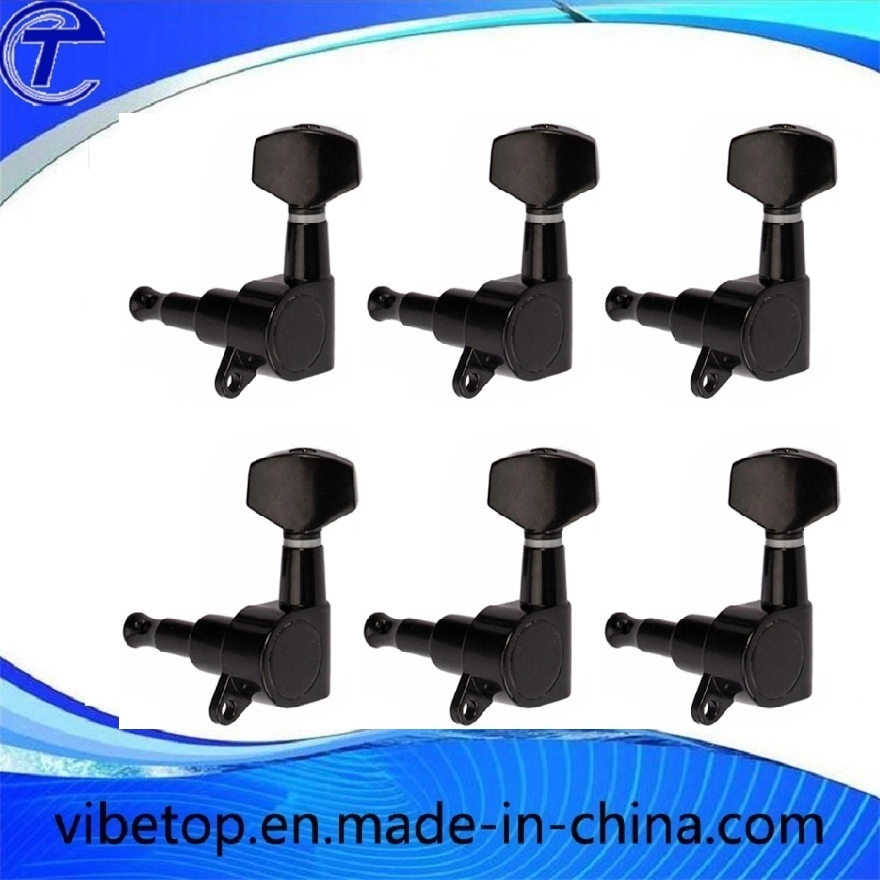 Black Acoustic Guitar Machine Heads Guitar Tuning Keys Tuner