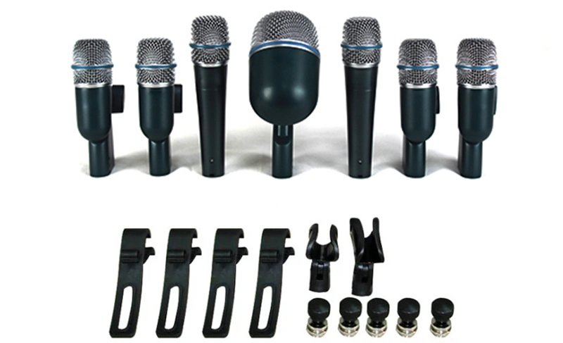 Sinbosen Professional Drum Instrument Kit Tk-5b Cardioid Dynamic Wired Microphone