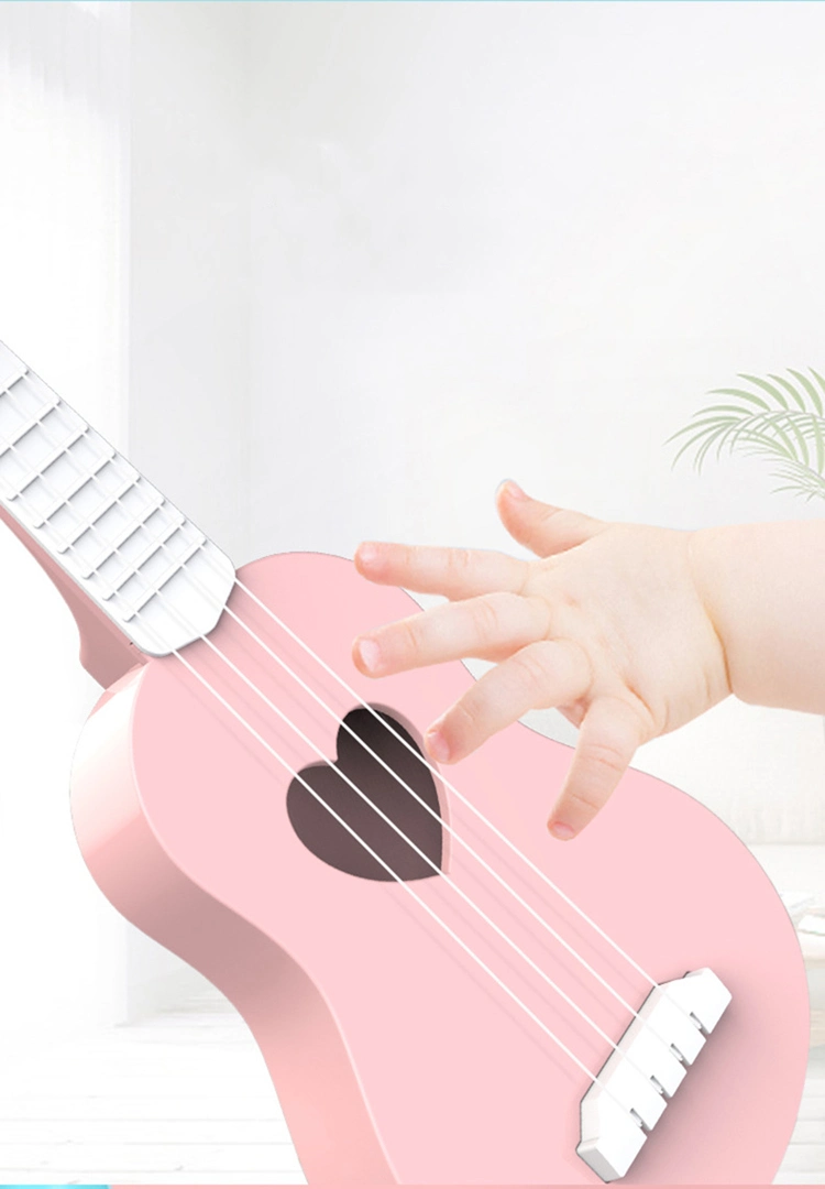 Early Childhood Education Musical Instrument Simulation Ukulele Can Play Toy Guitar Four-String Musical Toy
