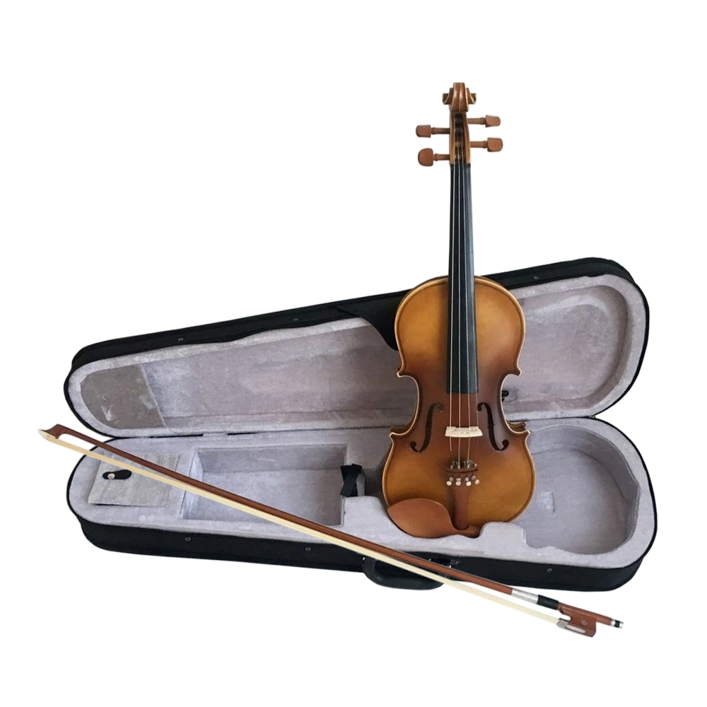 Antique Finish Musical Instrument Violin for Indian Market