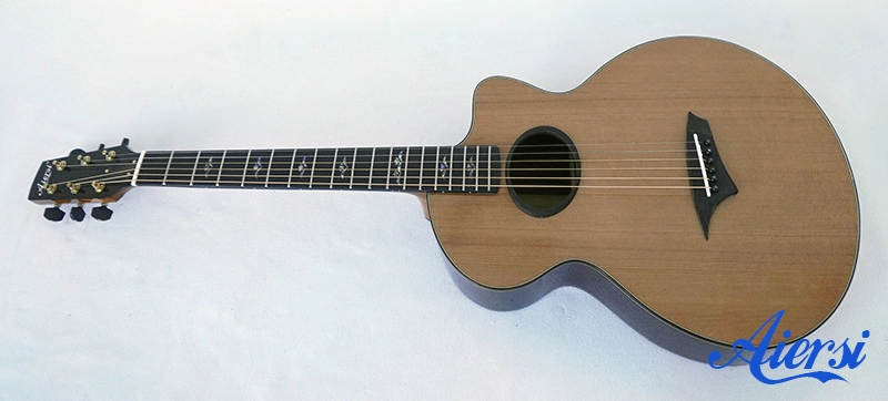 Aiersi Wholesale Custom Made All Solid Master Acoustic Guitar