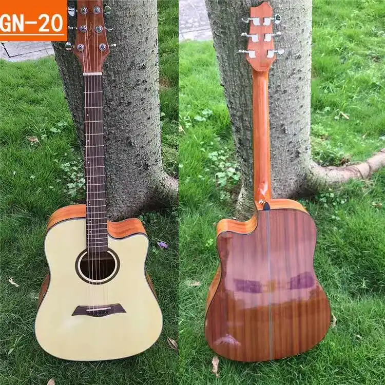 Wholesale Chinese Musical Instruments Laminated Wooden Acoustic Guitar