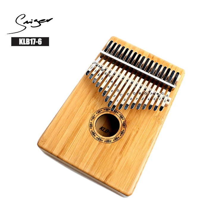 Hot Sale Portable Bamaboo Musical Instruments Kalimba Thumb Piano