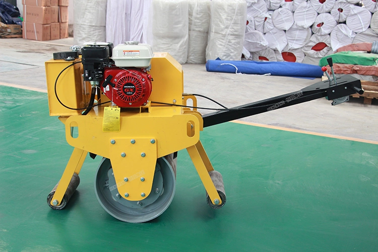 New Small Hand-Held 650kg Vibratory Single Drum Road_Roller_Price