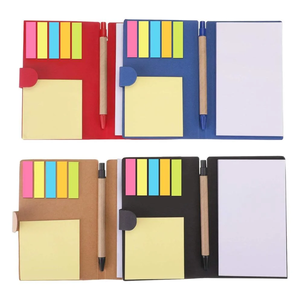 Custom Memo Notes Sticky Notes with Printing Logo with Transparent Neon Color Sticky Notes for Gifts