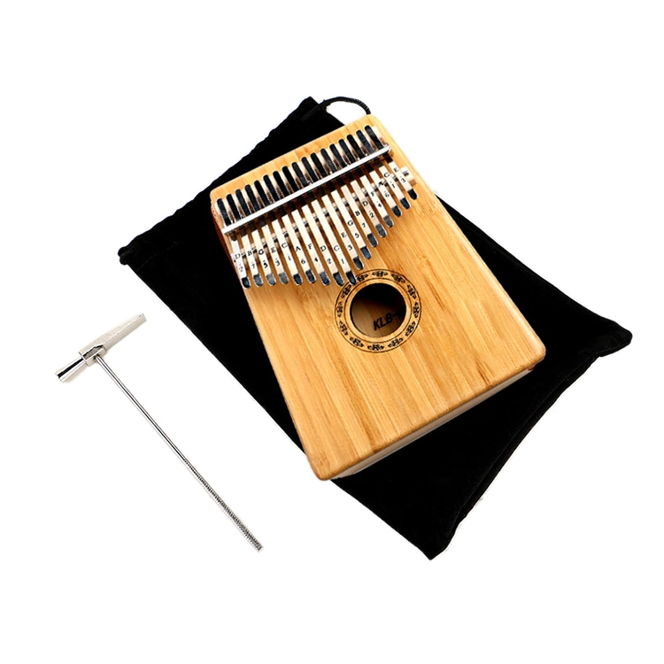 Hot Sale Portable Bamaboo Musical Instruments Kalimba Thumb Piano
