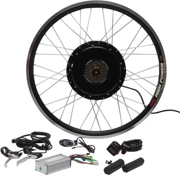 Thumb Throttle Hub Motor Electric Bike Conversion Kit