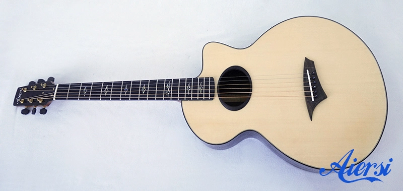 Aiersi Wholesale Custom Made All Solid Master Acoustic Guitar