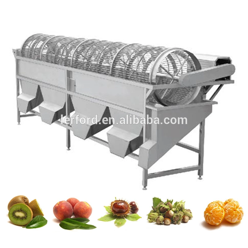 Hot Selling Weight Classifier Drum Type Tomato Sorting Machine with Low Price