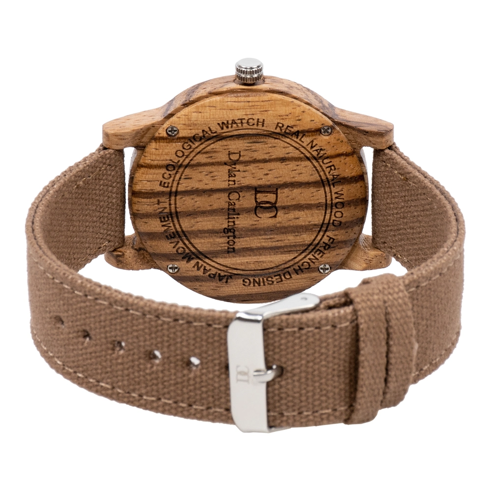 Cheap Price Christmas Gift Lover's Wooden Watch Couple Watch with Gift Box