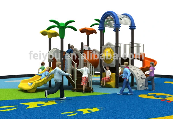 2014 LLDPE Outdoor Playground Backyard Play Structure Soft Play Structures Children Play Structure