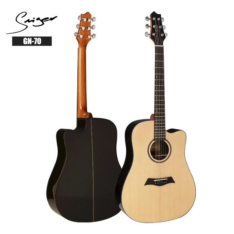 Smiger Guitar 41inch Acoustic Bundle Rosewood 6 Steel Strings Electric Acoustic Guitar