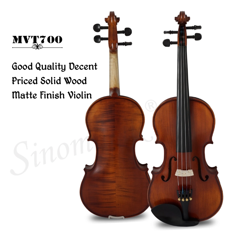 Musical Instrument Half Handmade Professional Flame Maple Violin