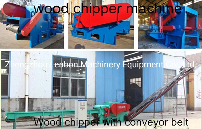 Large Size Drum Wood Chipper Industrial Wood Chips Processing Machine