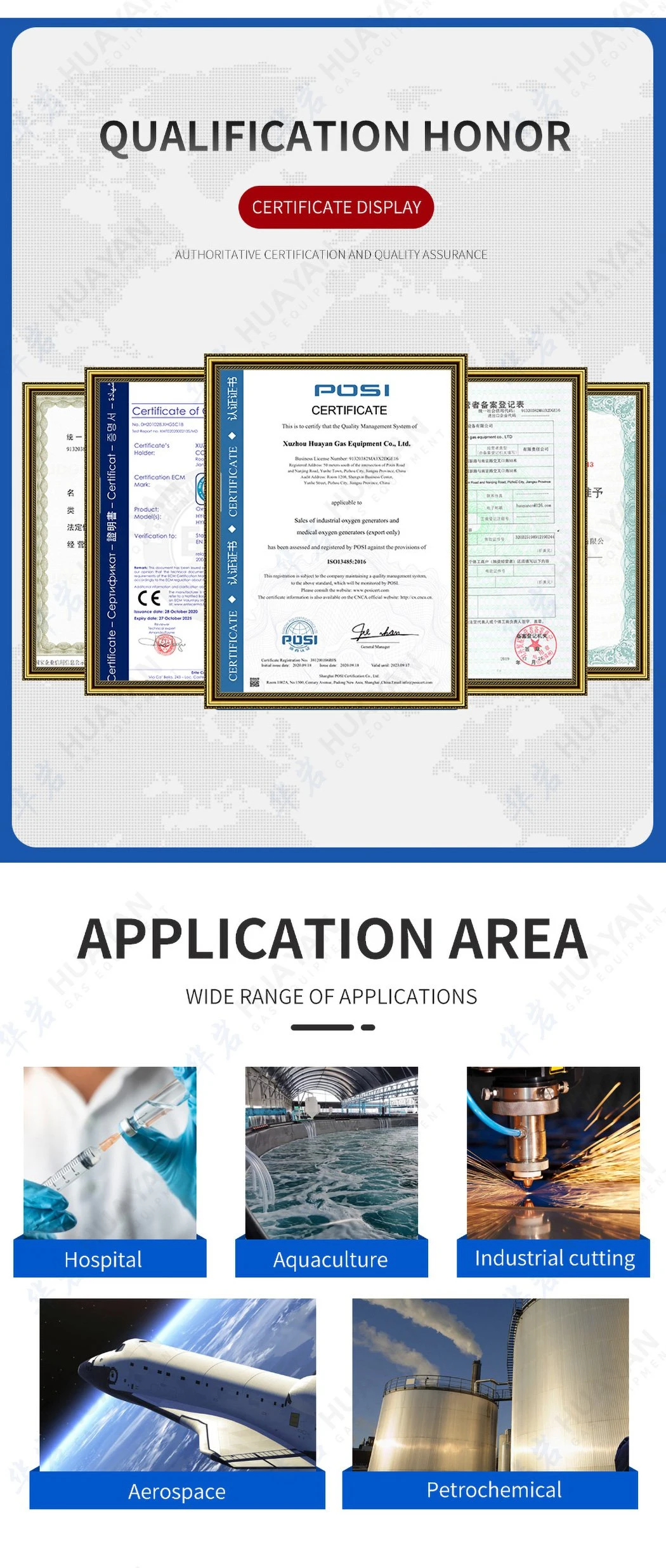 Hyo-5 5m3/H Small-Flow Oxygen Plant Oxygen Production Equipment Psa Oxygen Generator