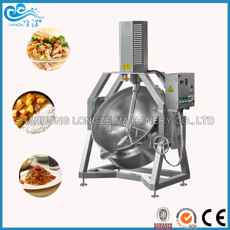 2020 New Design Automatic Gas Electric Tamarind Paste Making Machine Tomato Vegetable Making Machine Cook Machine